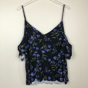 American Eagle XXL Cold Shoulder Top